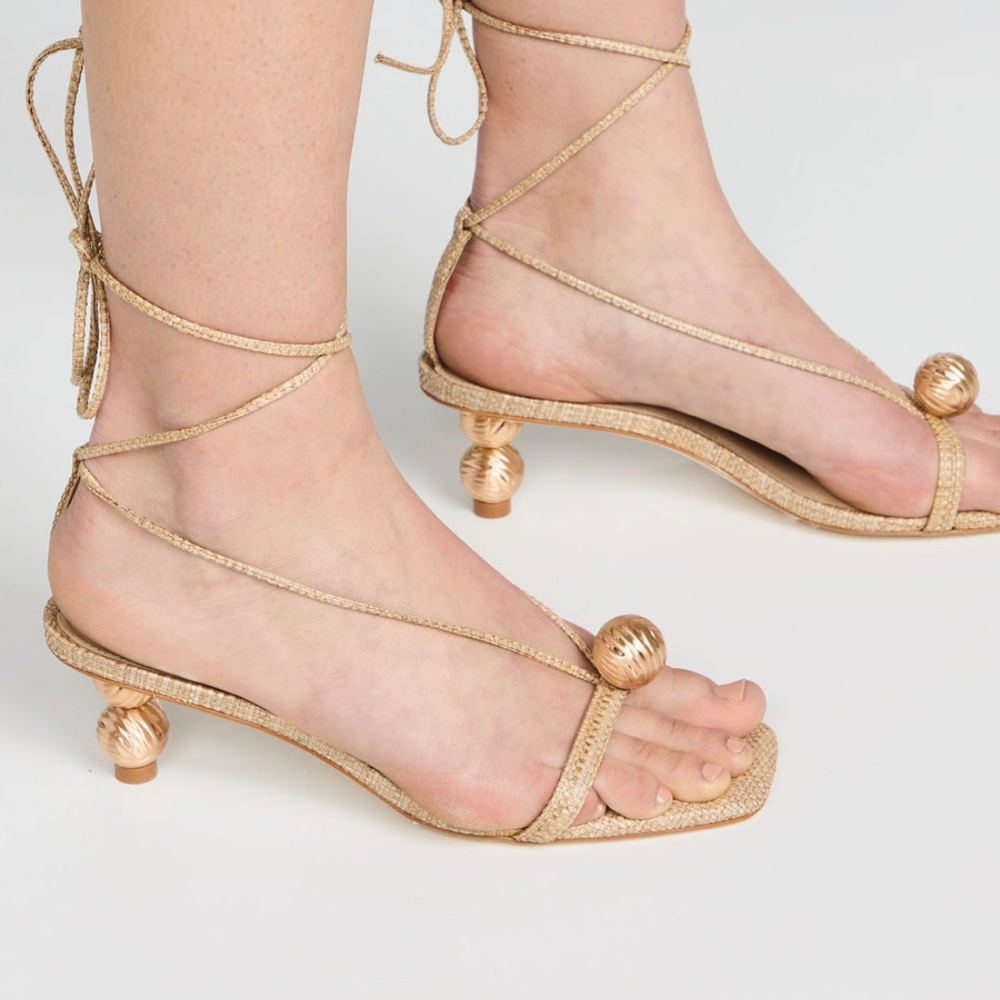 Cult Gaia Mindy slingback sandals 37